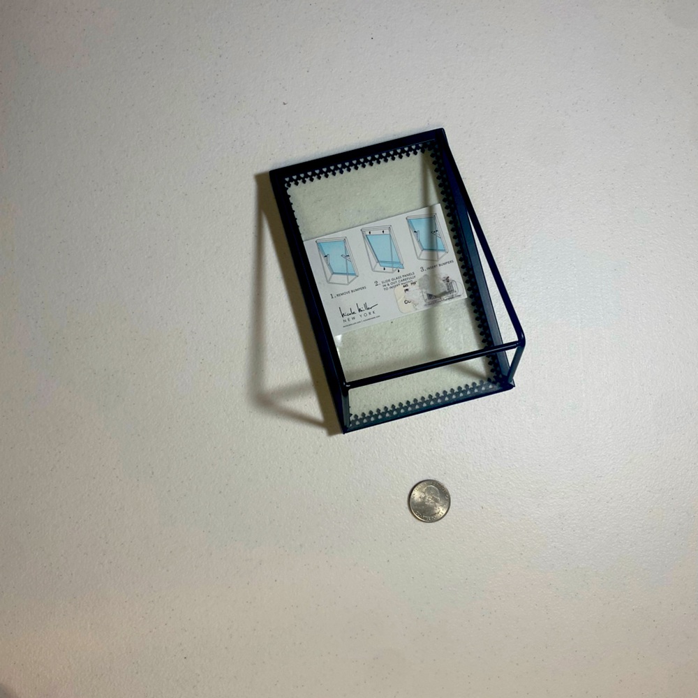 Elegant Black Metal Picture Frame